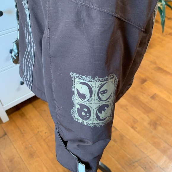 Sepia brown winter jacket. - Picture 5 of 16